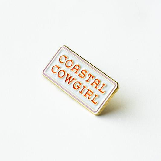 Coastal Cowgirl - Enamel Pin