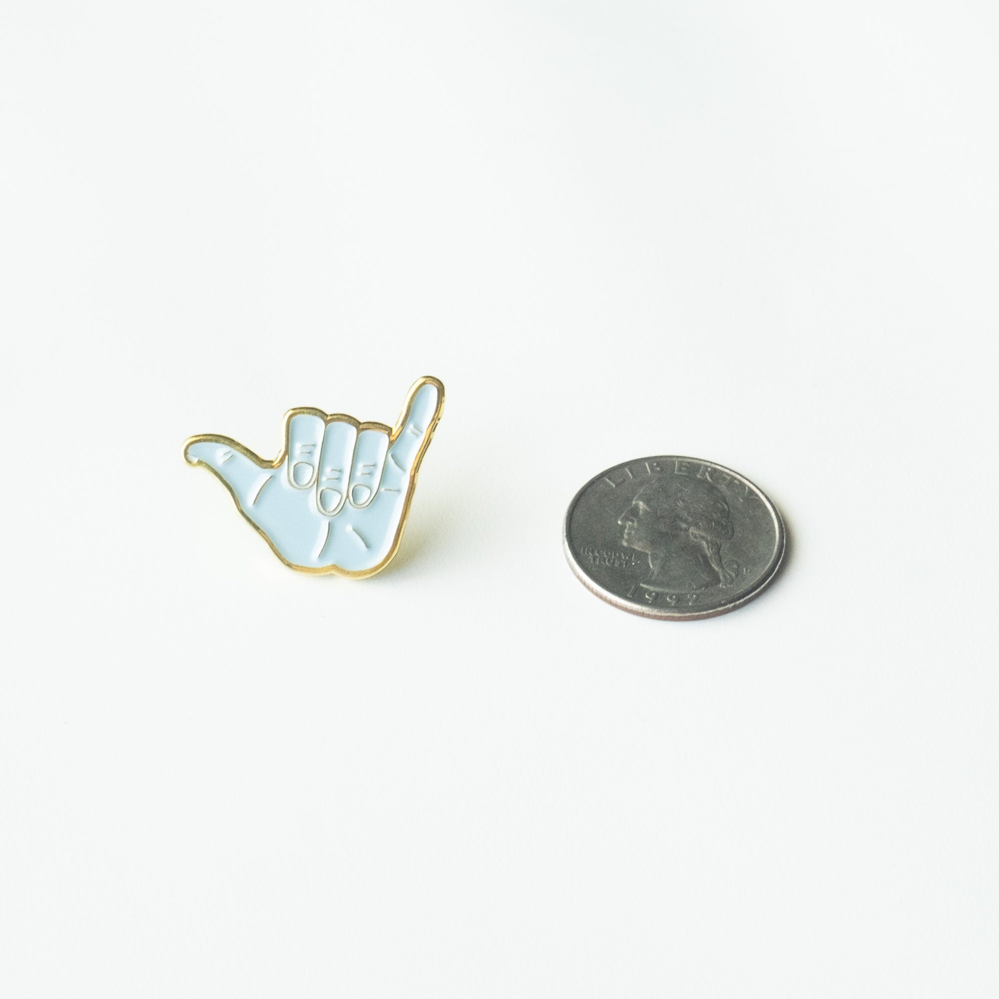 Hang Loose Hand - Enamel Pin - Shaka Sign