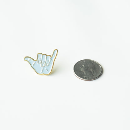 Hang Loose Hand - Enamel Pin - Shaka Sign