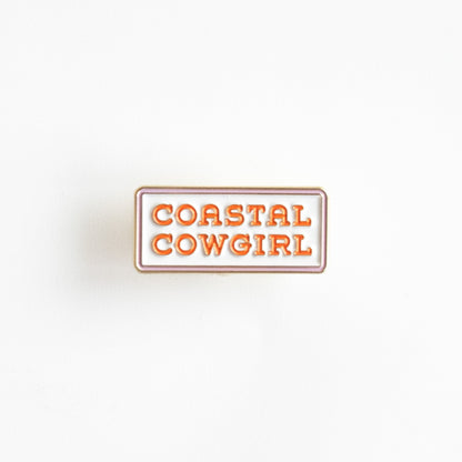 Coastal Cowgirl - Enamel Pin