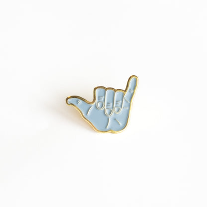 Hang Loose Hand - Enamel Pin - Shaka Sign