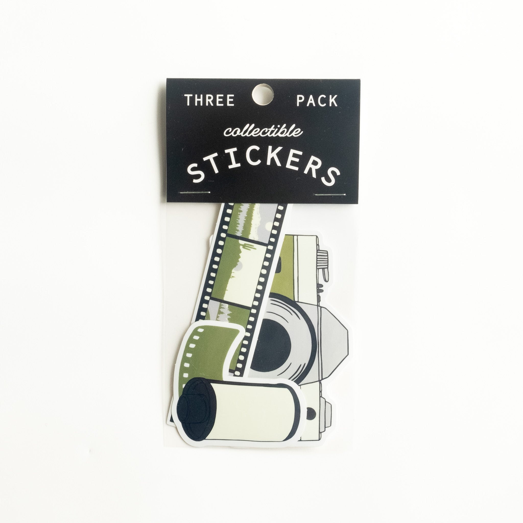 Film Photography Three Pack Of Vinyl Stickers