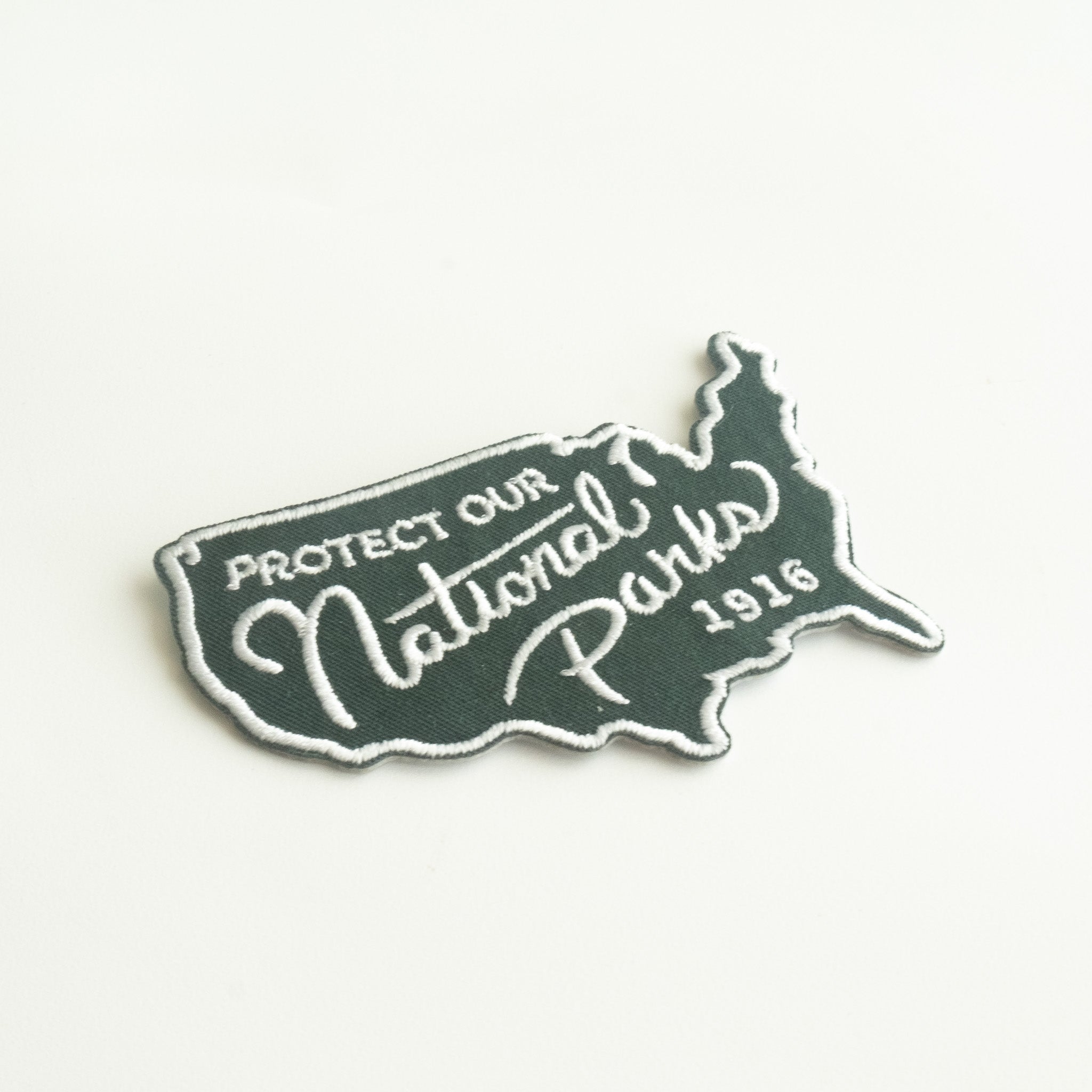 Support Our National Parks - Iron On Patch - USA