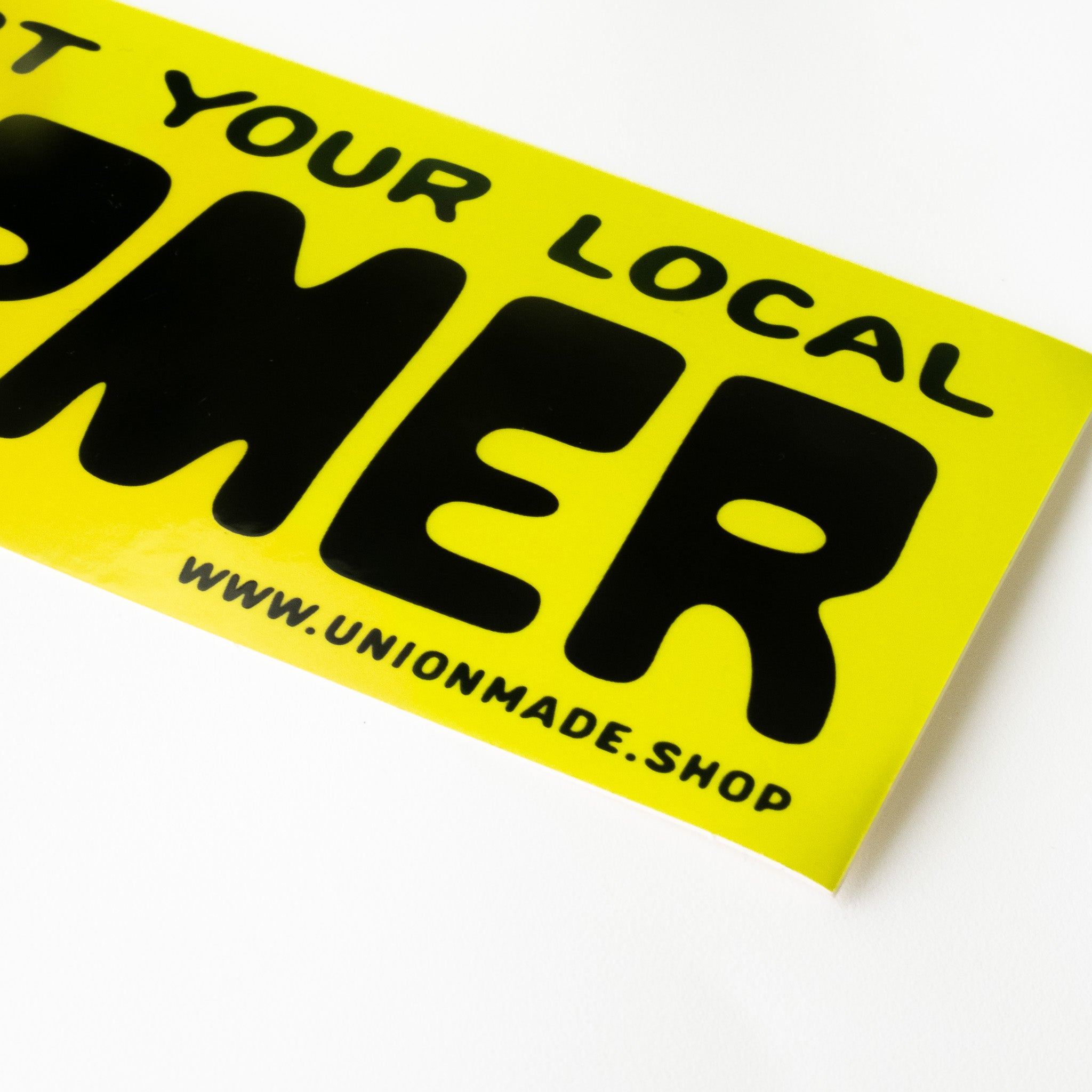 Support Your Local Farmer - Bumper Sticker