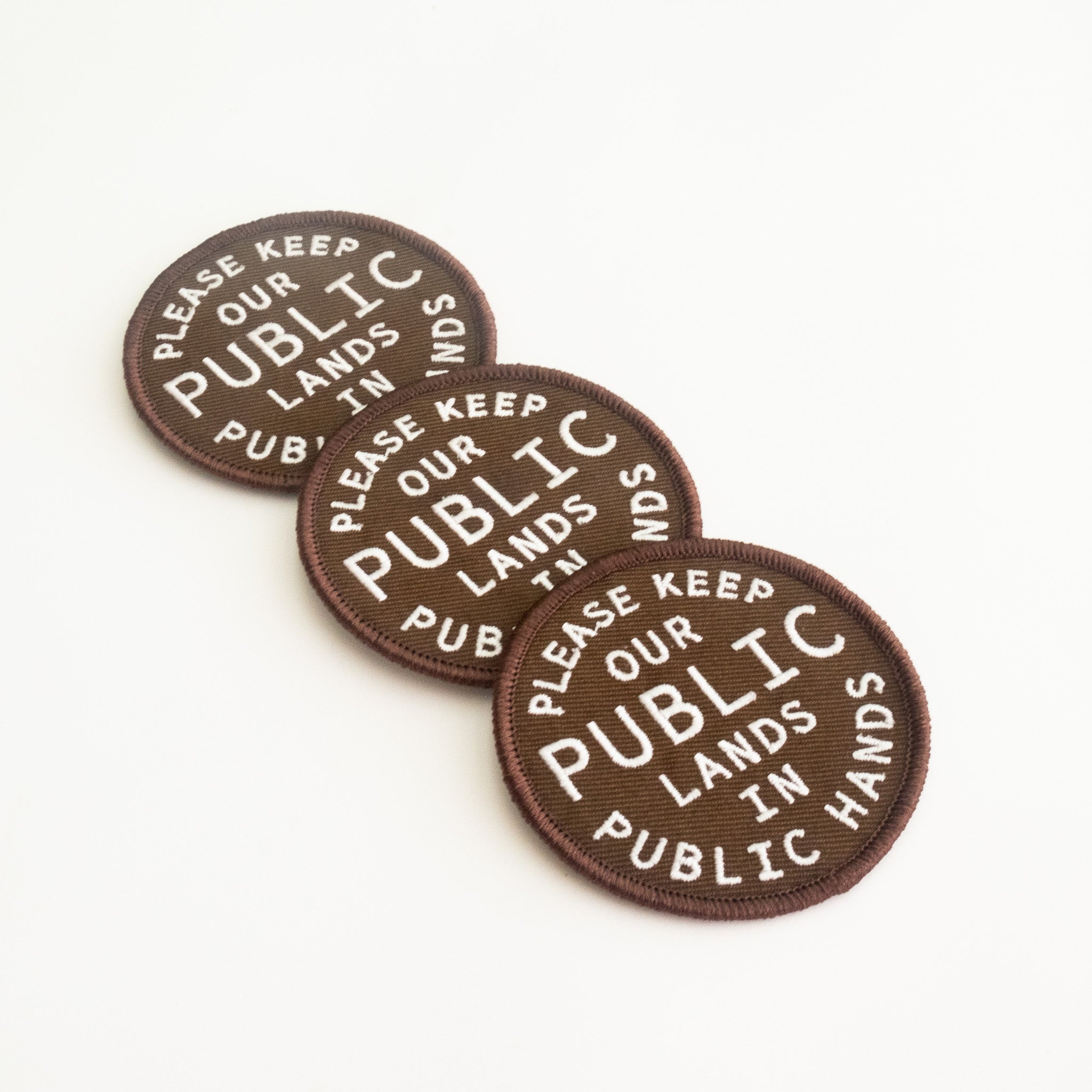 Keep Our Public Lands, In Public Hands - Iron On Patch
