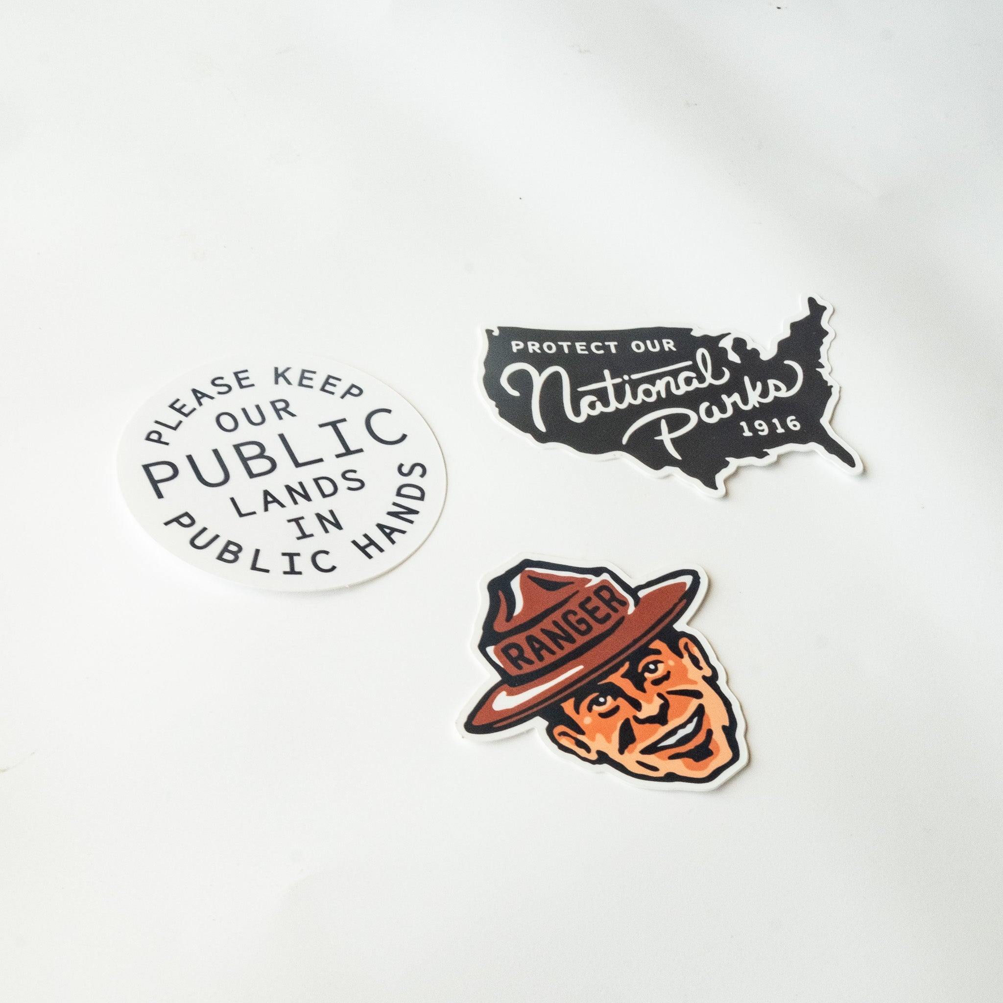 National Park Vinyl Stickers - Three Pack