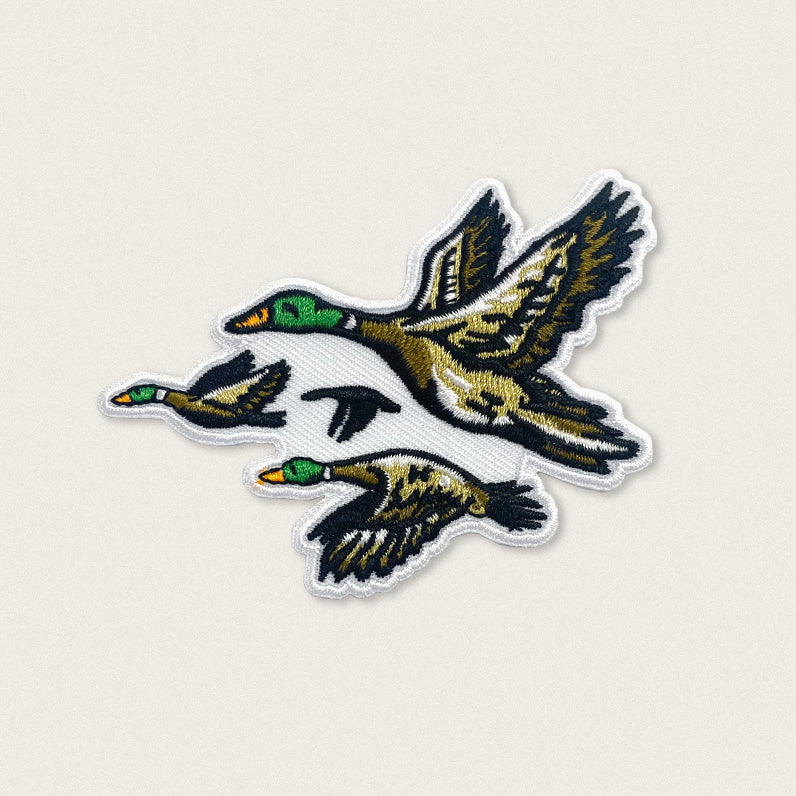 Mallard Ducks - Iron On Patch