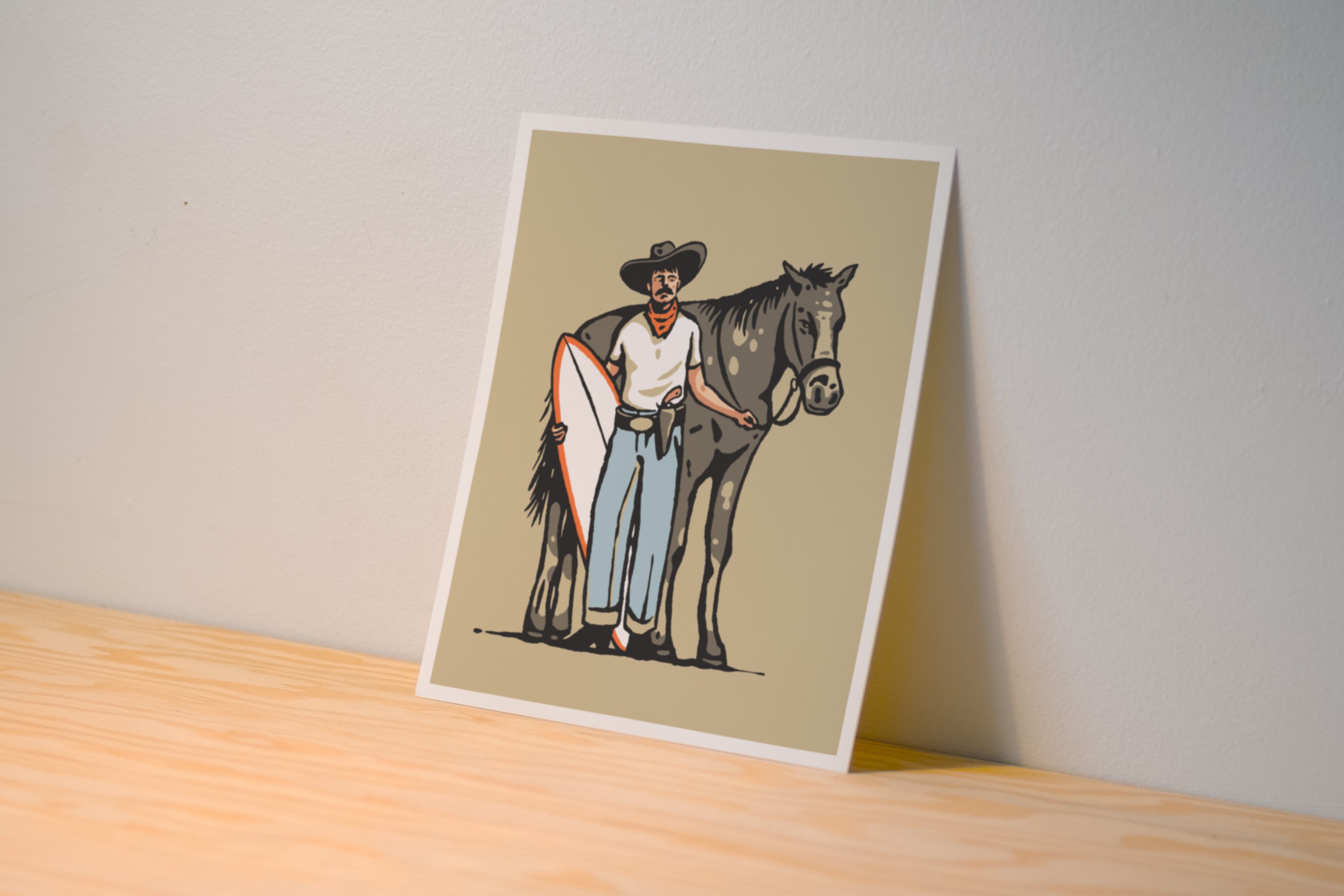 Cowboy Print - Illustration