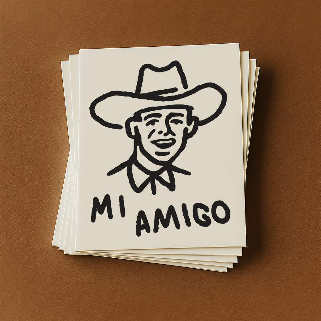 Mi Amigo - Blank Card