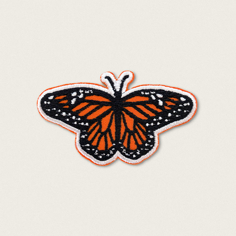 Monarch Butterfly - Iron On Patch