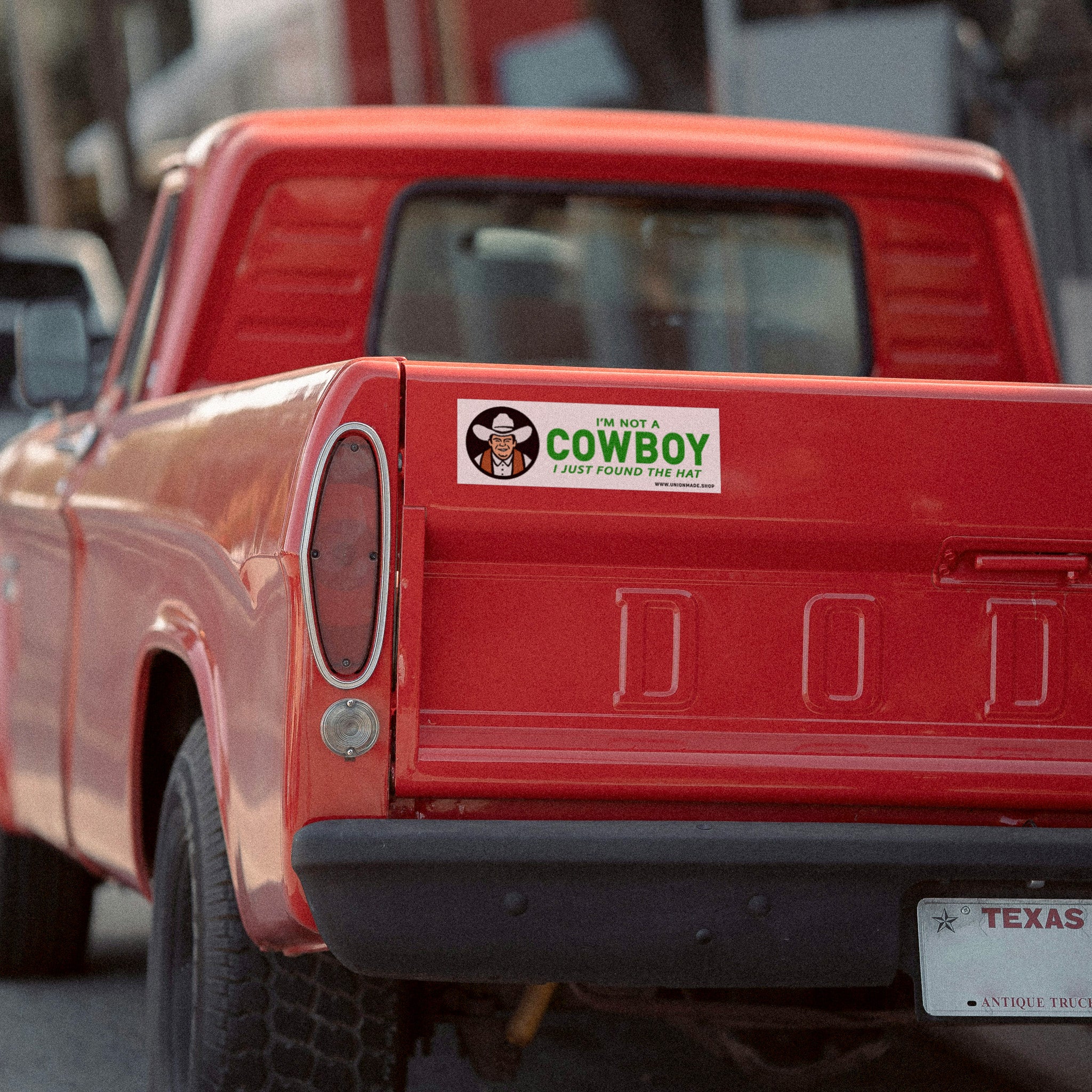 I'm Not A Cowboy - Bumper Sticker