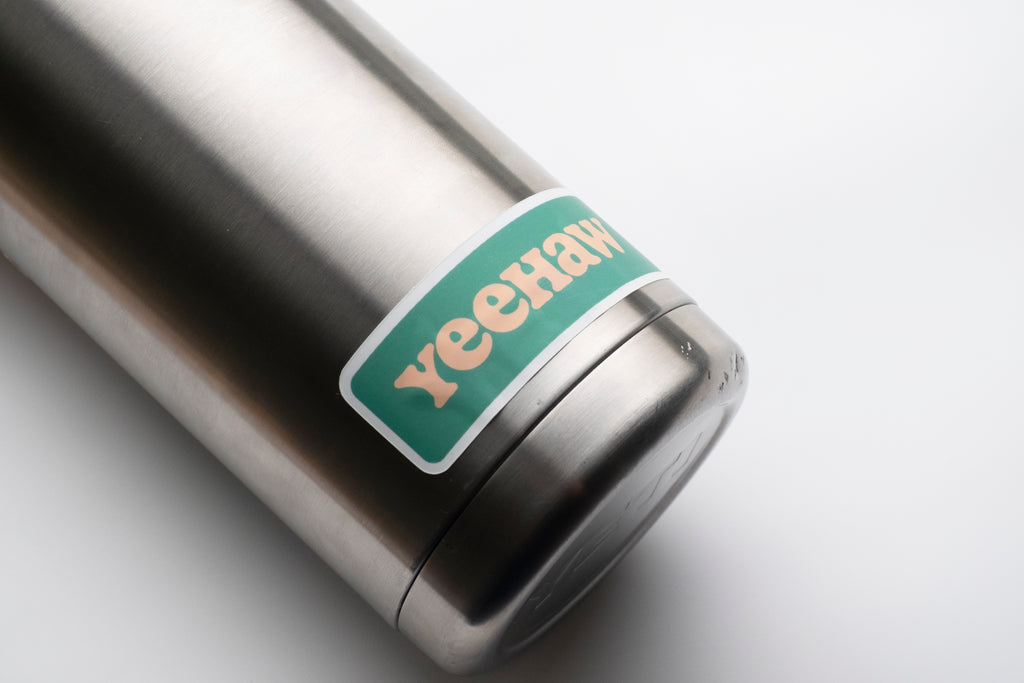 Yeehaw vinyl sticker