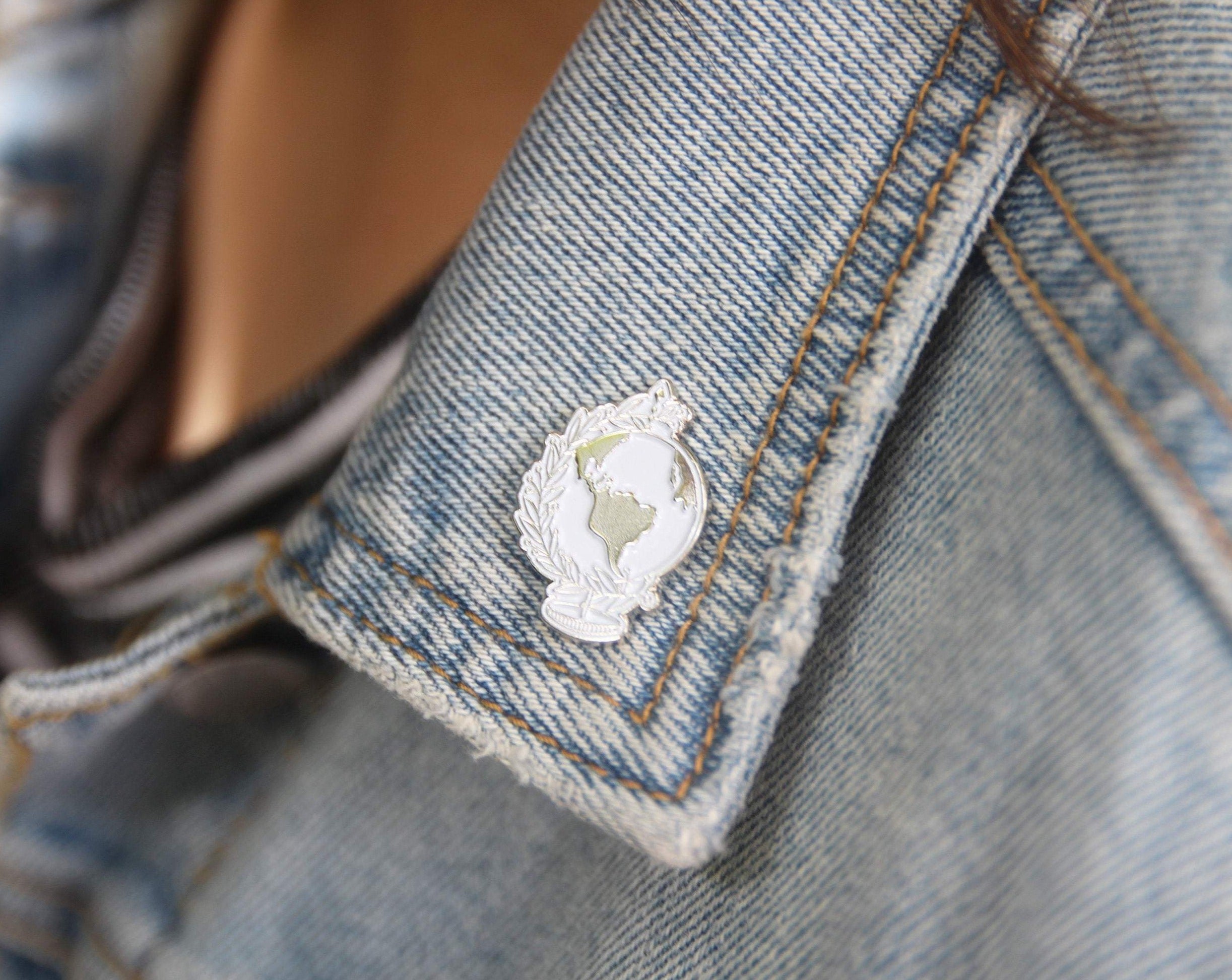 Globe - Enamel Pin