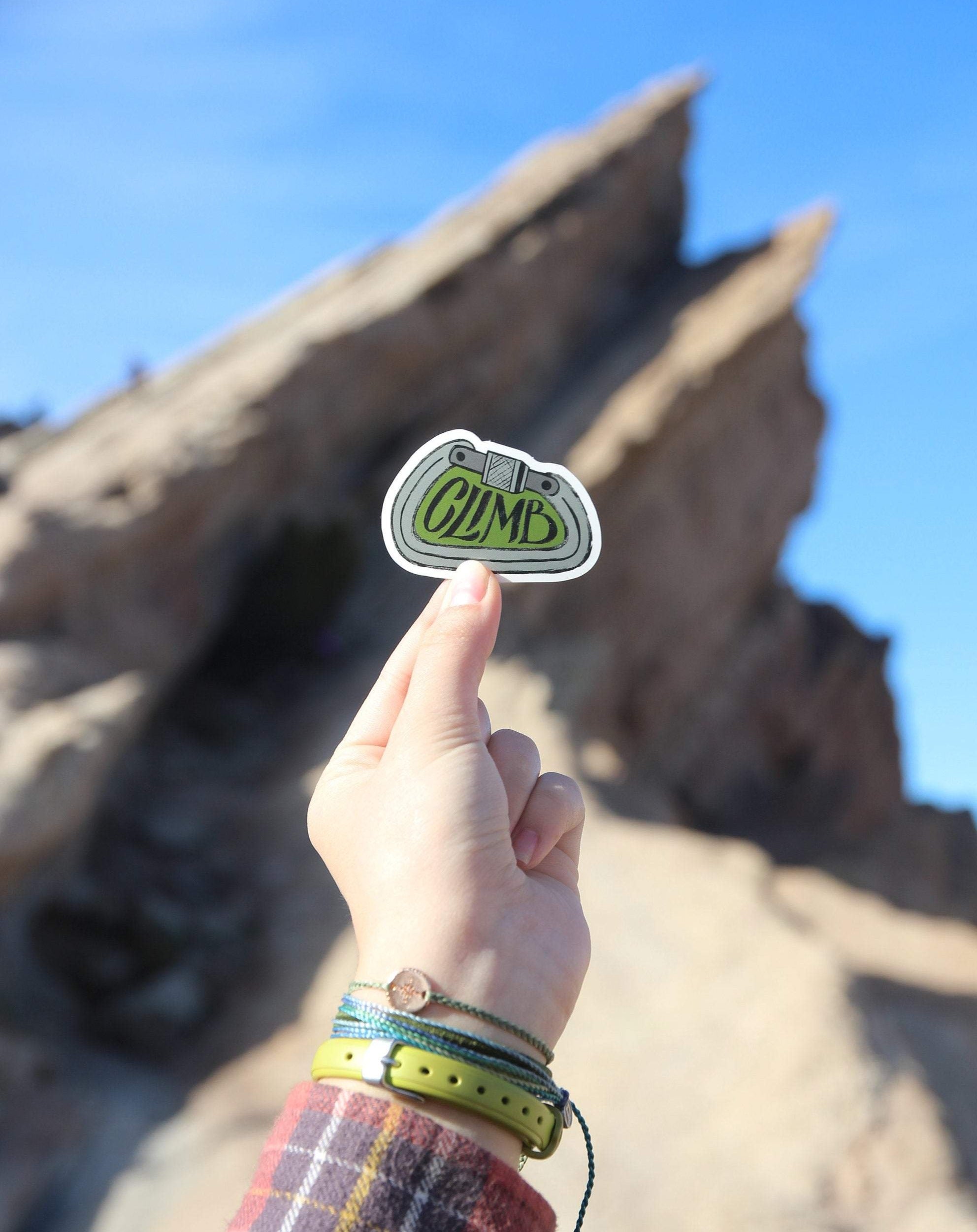 Climb Sticker