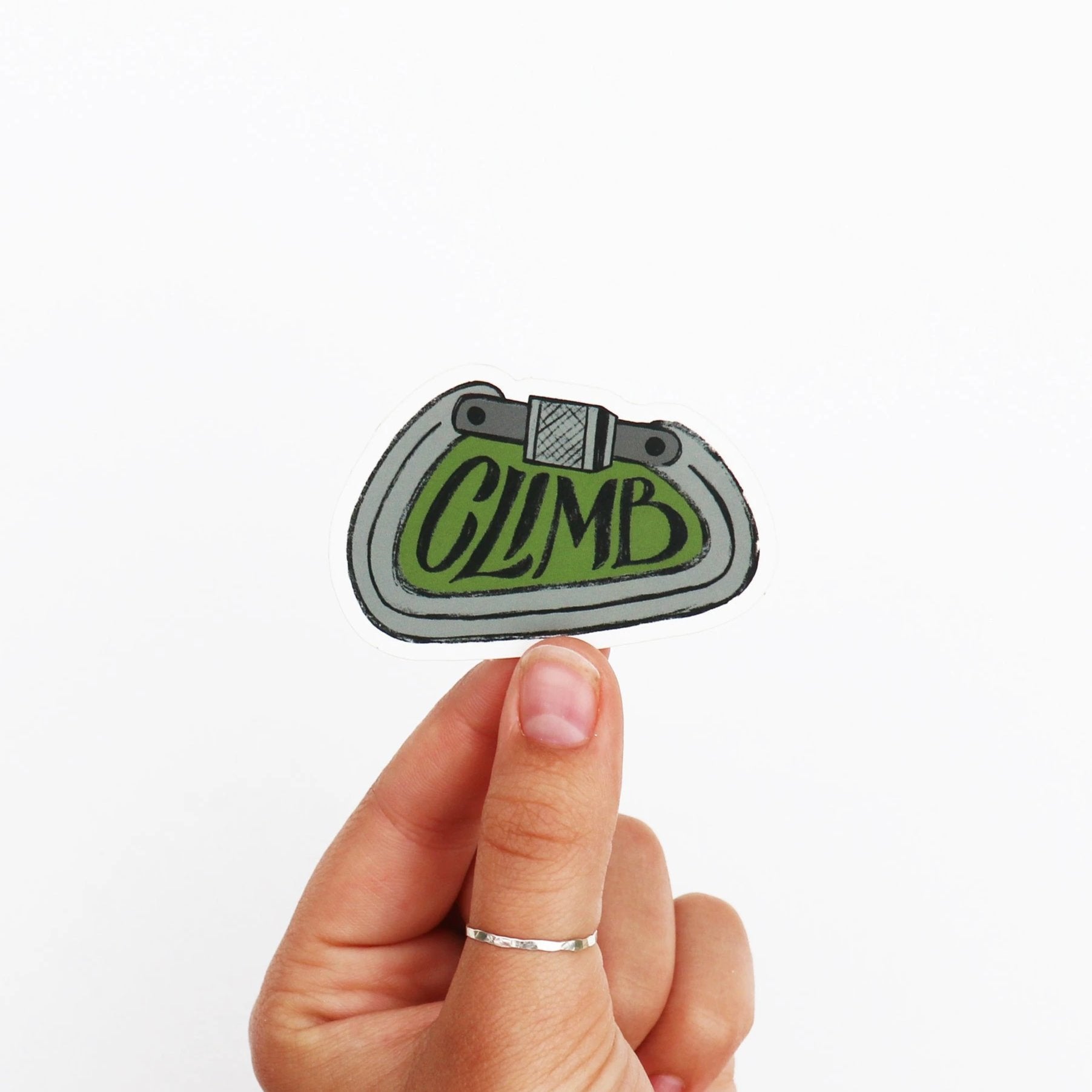 Climb Sticker